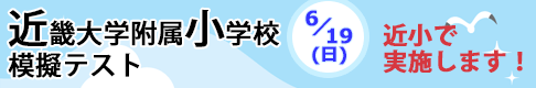 近畿大学附属小学校模試